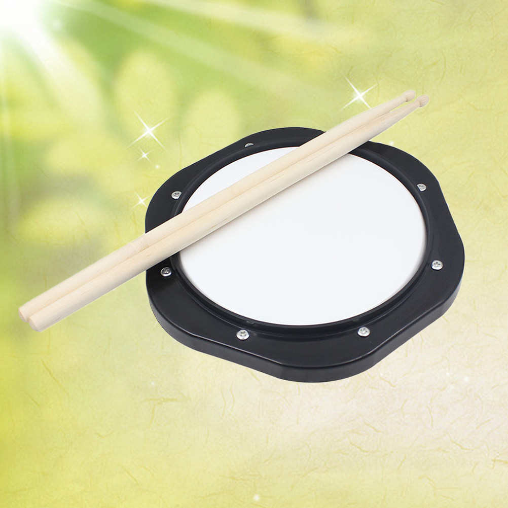 Drum Practice Pad - 10 Inch Dumb Drum Kit Simulation