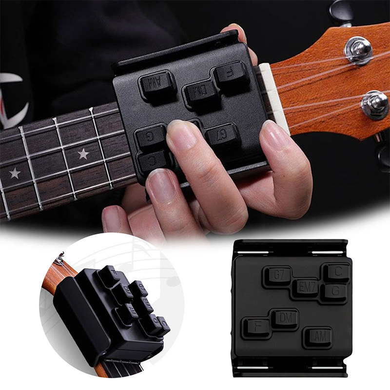 Ukulele Beginner Kit - Streamlined Ukulele Chord Presser for Beginners;