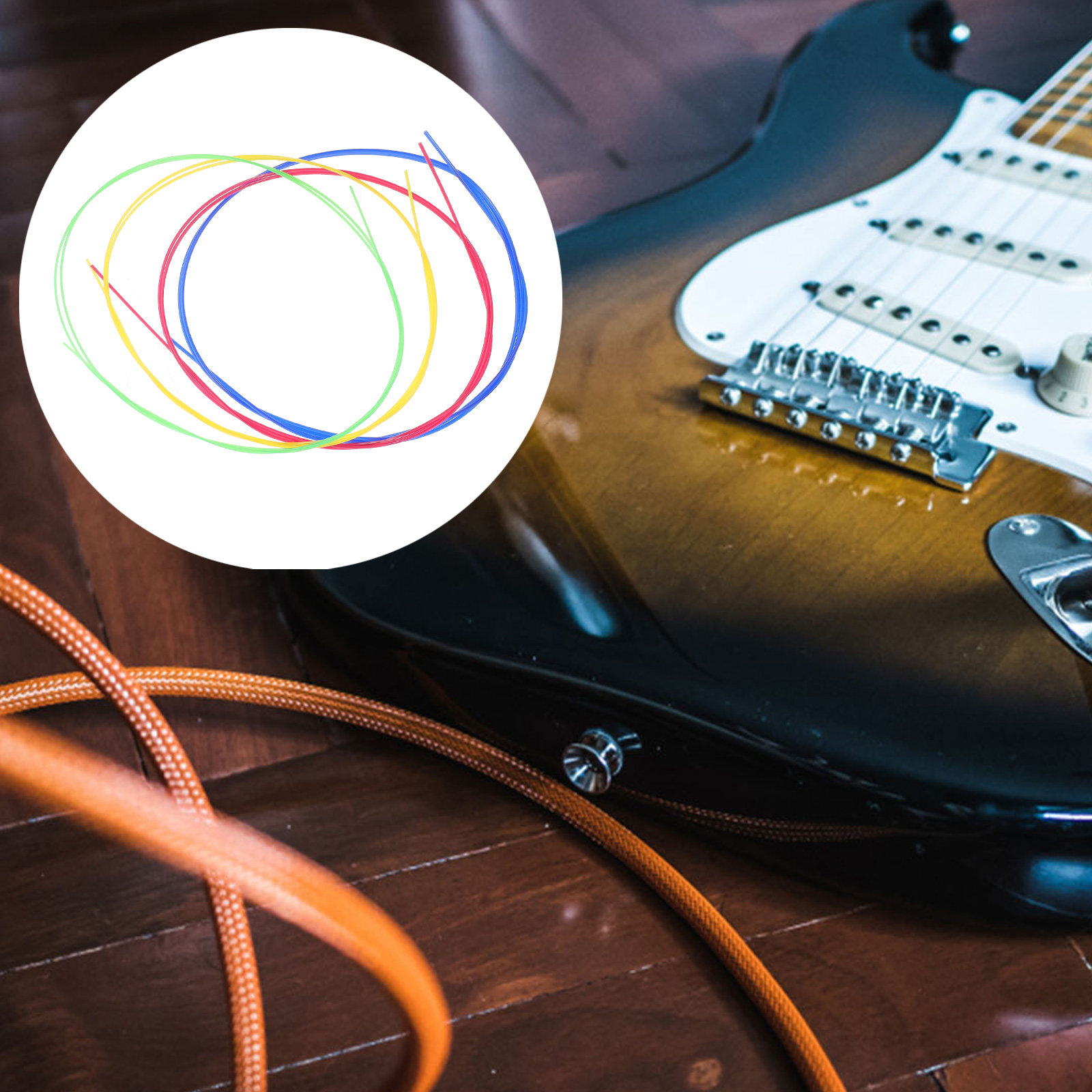 Ukulele Strings 4 Piece Colorf - Ukulele Beginner Kit recension och pris