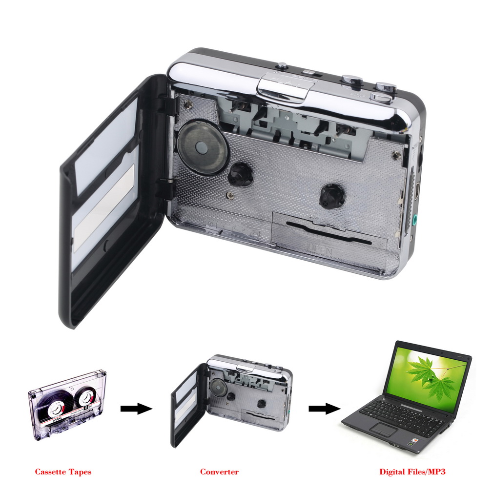Cassette to MP3 Converter Cass - Audio Music Converter To Mp3 recension och pris