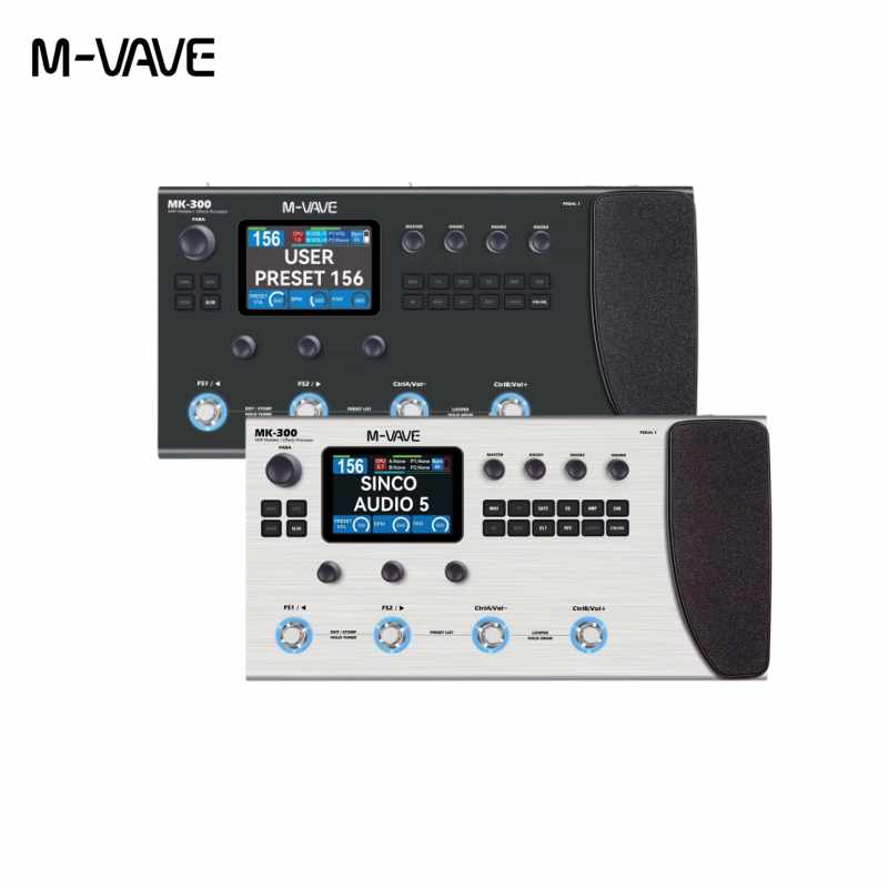 M-VAVE MK-300 Guitar and Bass  - Looper Pedal Guitar recension och pris