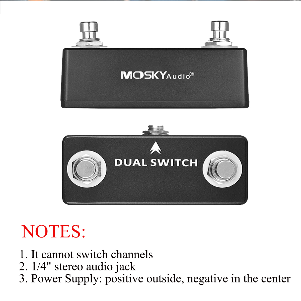 MOSKY DUAL SWITCH Guitar Effec - Looper Pedal Guitar recension och pris