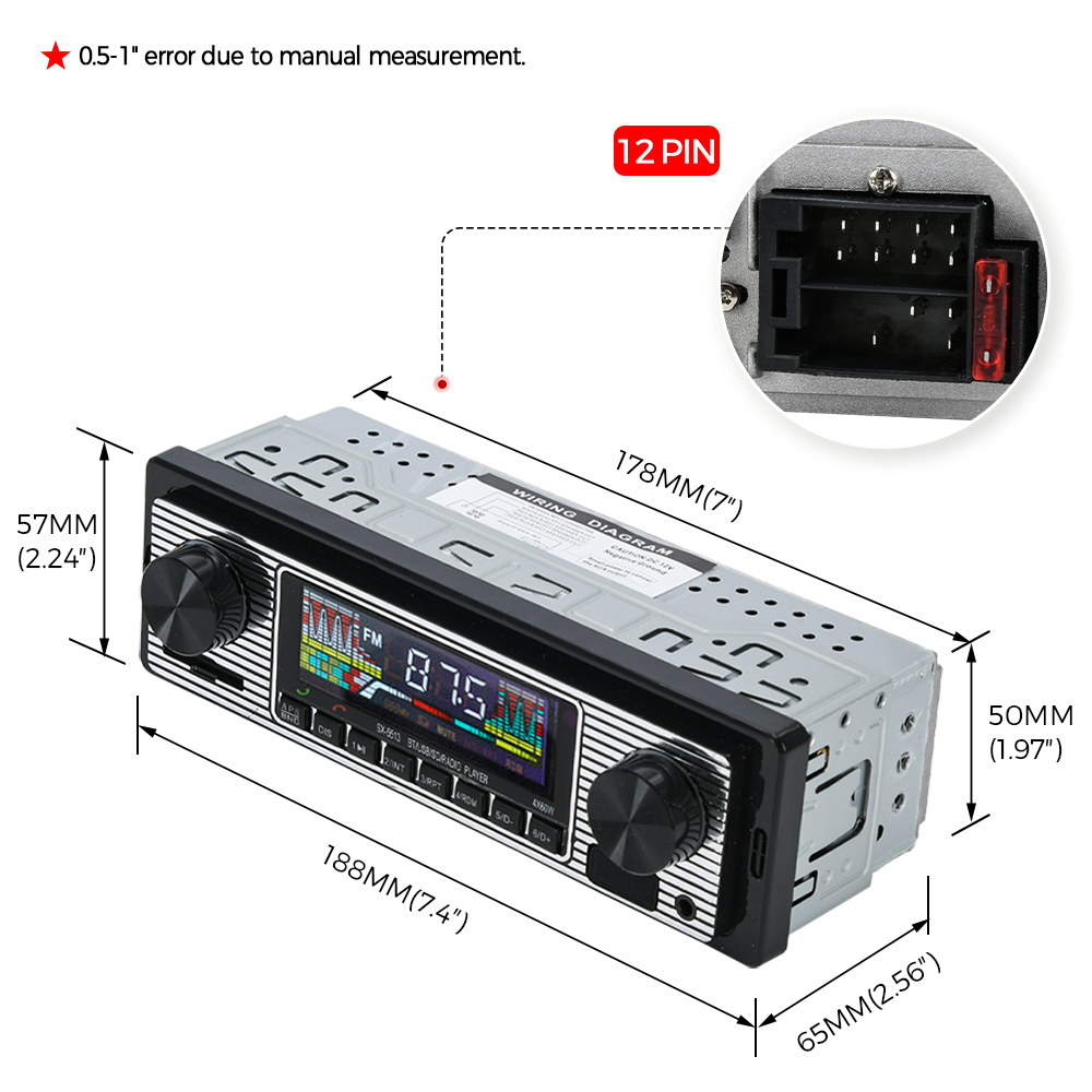 Vintage Car Radio Vehicle Inte - Audio Music App recension och pris