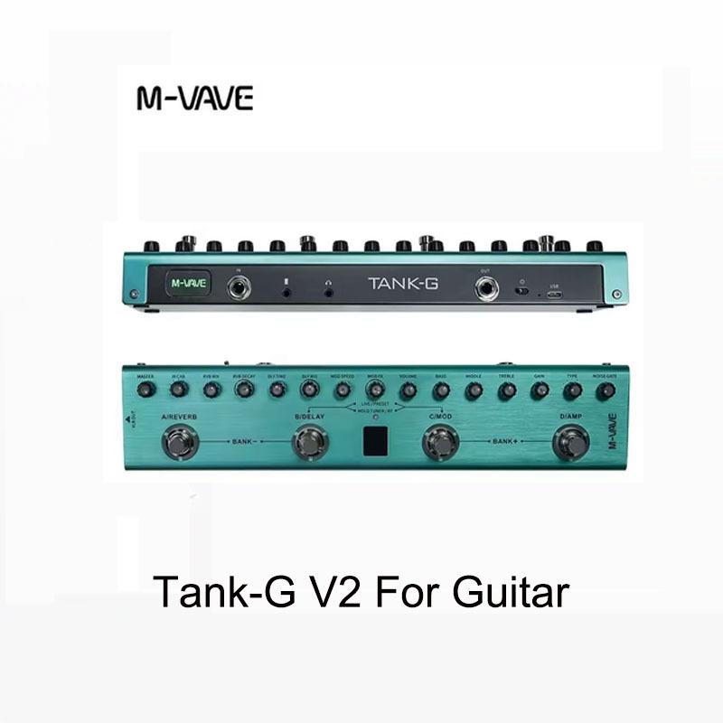 M-VAVE TANK PRO/TANK-G Multi-E - Looper Pedal Guitar recension och pris