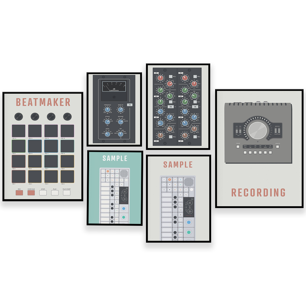 Music Producer Poster, SSL Equ - Audio Music File recension och pris