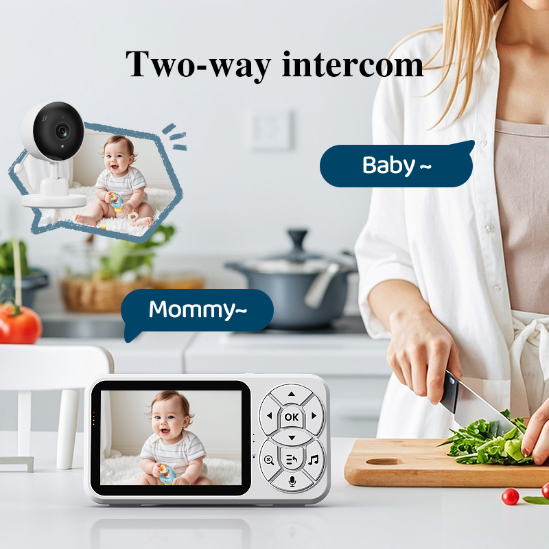 Danmini 3.5-inch Baby Monitor  - Audio Detect Music recension och pris