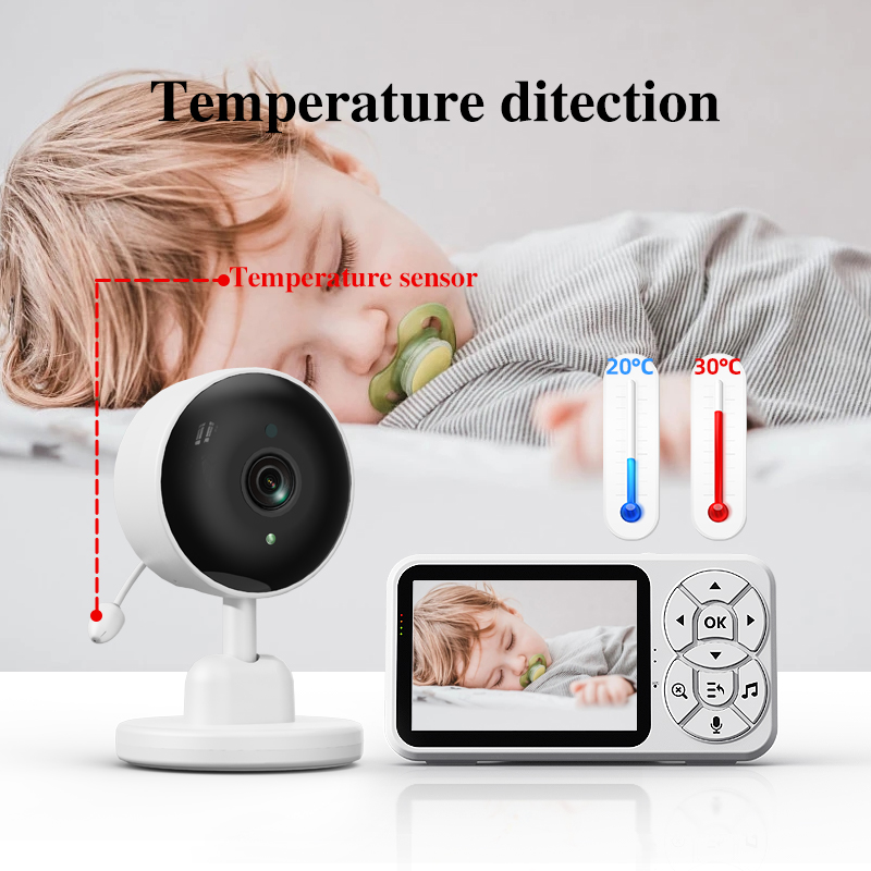 Danmini 3.5-inch Baby Monitor  - Audio Detect Music recension och pris