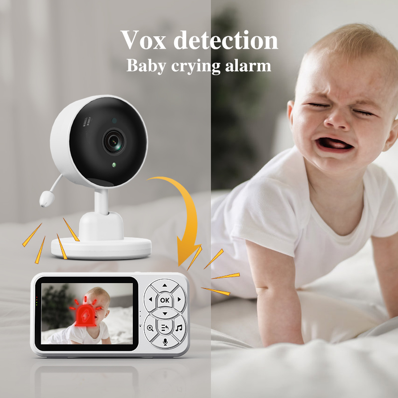 Danmini 3.5-inch Baby Monitor  - Audio Detect Music recension och pris