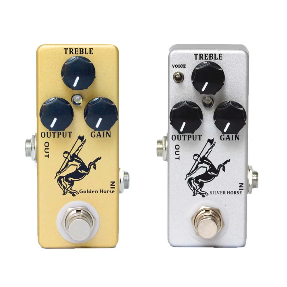 MOSKY Golden/Silver Horse Guit - Looper Pedal Guitar recension och pris