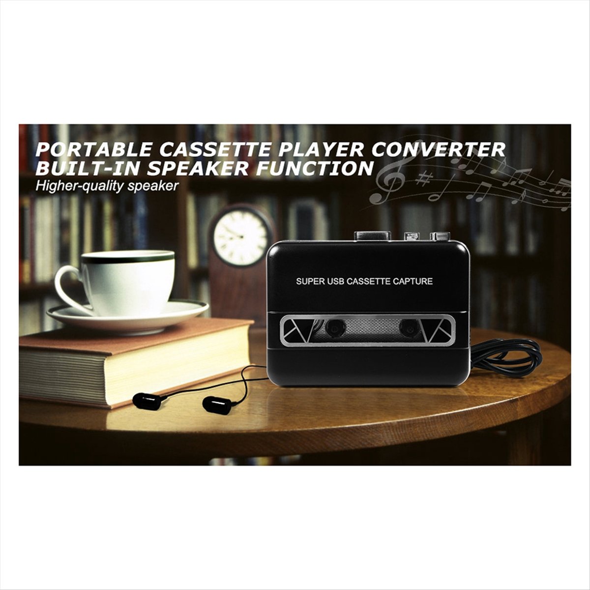 (DT37) Upgrade USB Cassette Ta - Audio Music Converter To Mp3 recension och pris