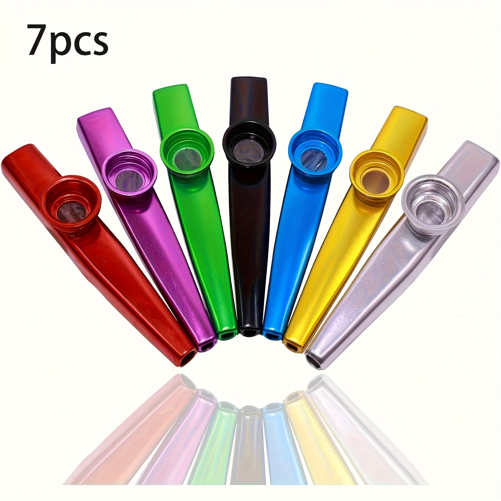 7pcs Metal Kazoos Simple Desig - Ukulele Beginner Kit recension och pris