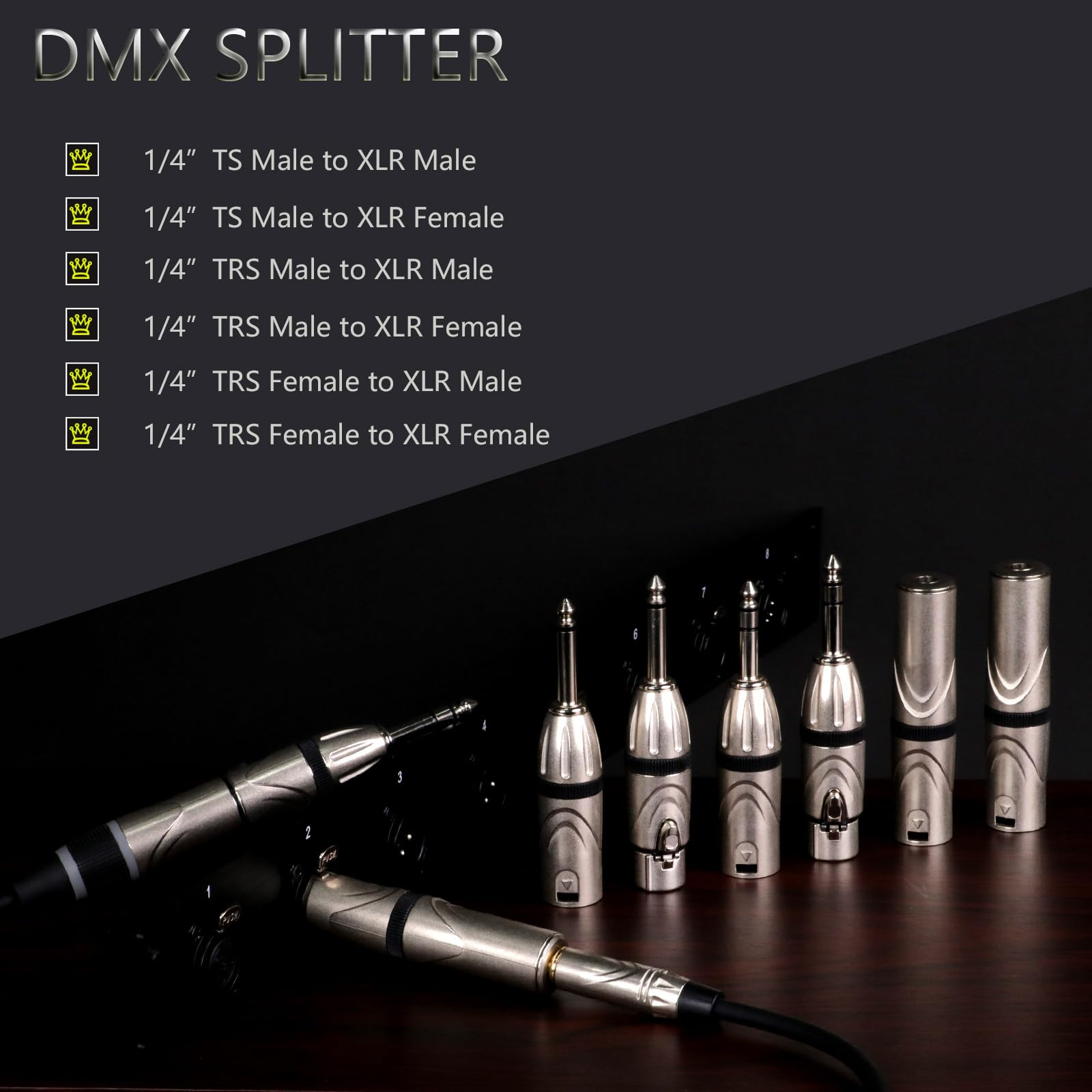 2pc 1/4 inch TS 6.35mm Mono Ja - Audio & Music Xbox recension och pris