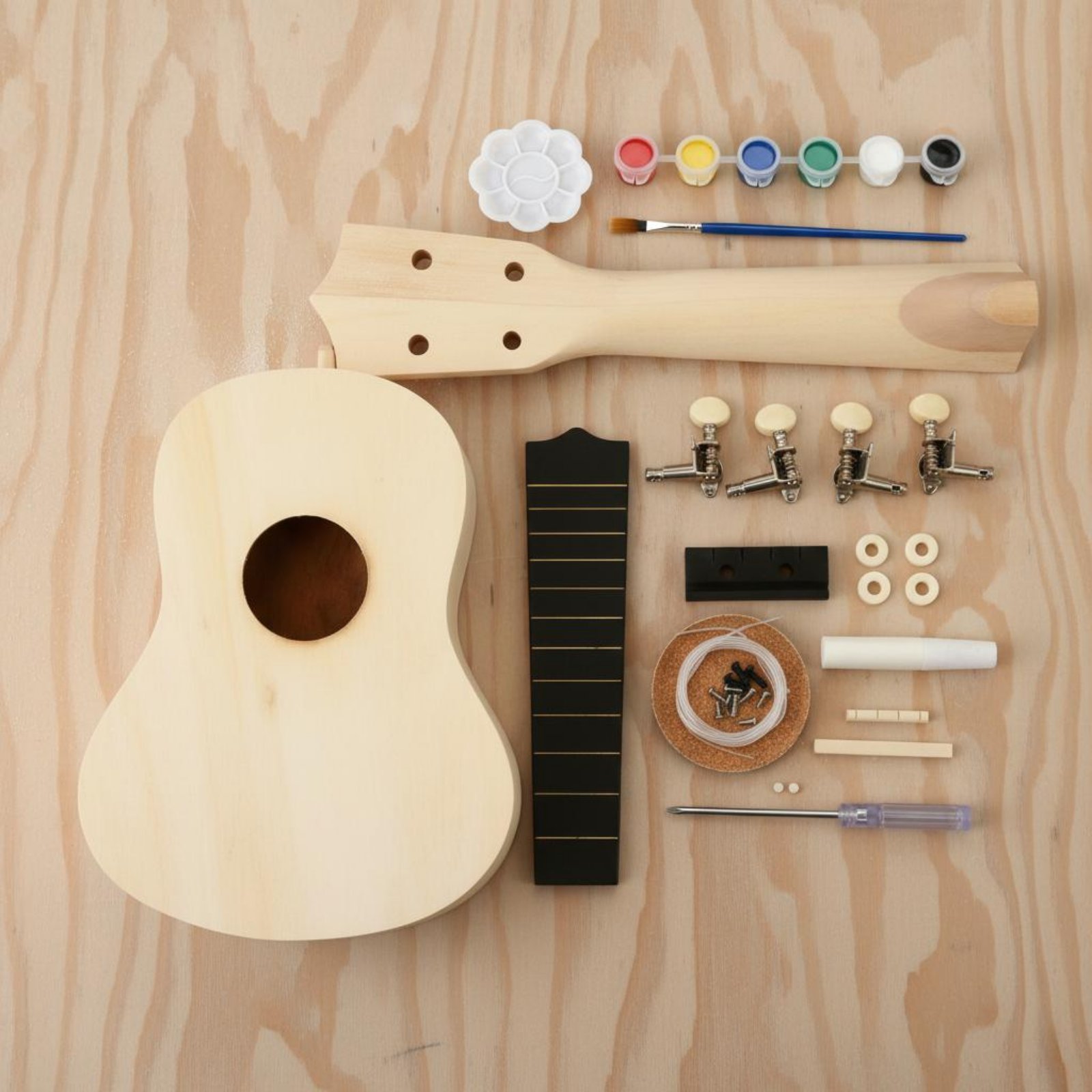 21 Inch Soprano Ukulele Kit Al - Ukulele Beginner Kit recension och pris