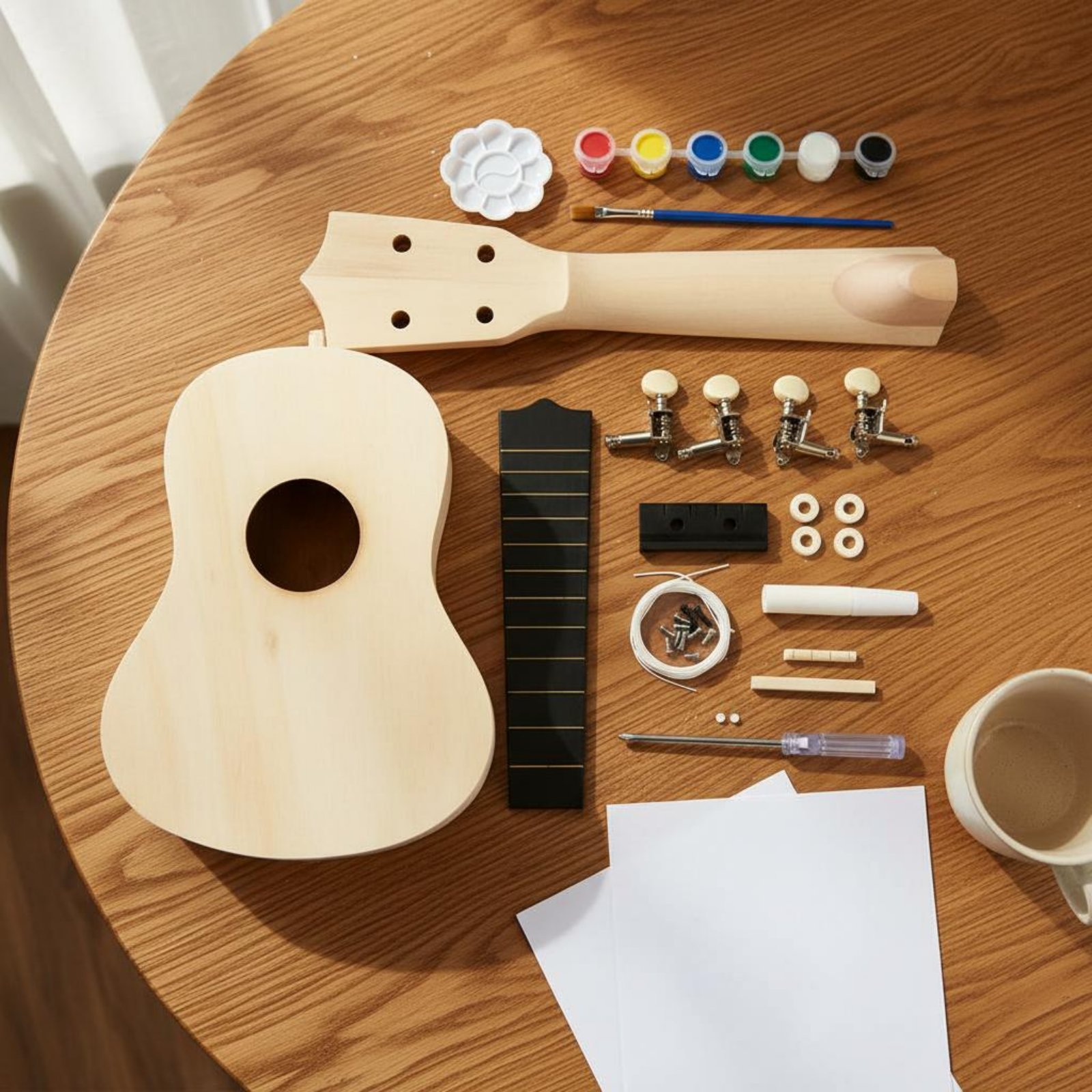 21 Inch Soprano Ukulele Kit Al - Ukulele Beginner Kit recension och pris