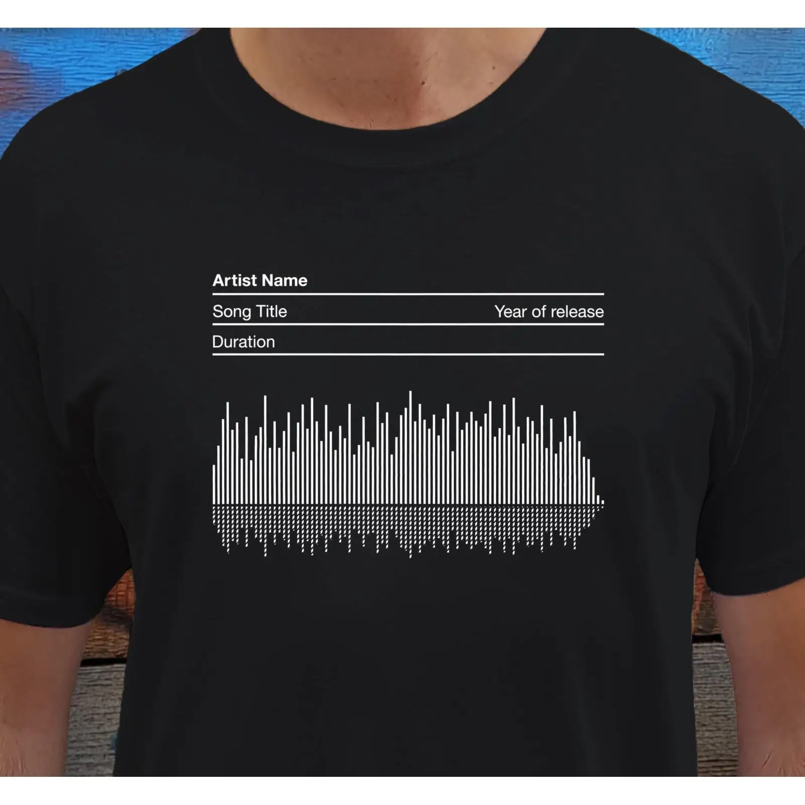 Personalised Soundwave T Shirt - Audio Music Songs recension och pris