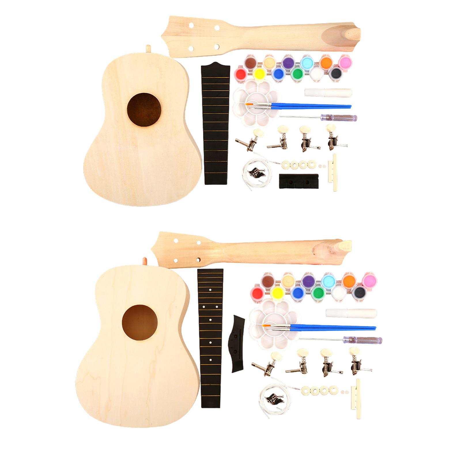 Ukulele DIY Kits Handwork Craf - Ukulele Beginner Kit recension och pris