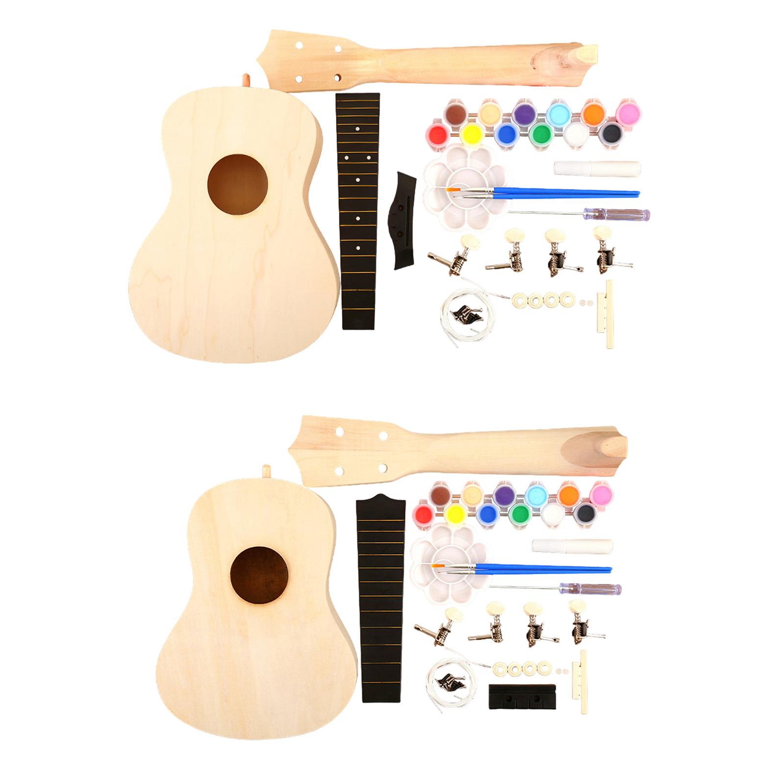 Ukulele DIY Kits Handwork Craf - Ukulele Beginner Kit recension och pris