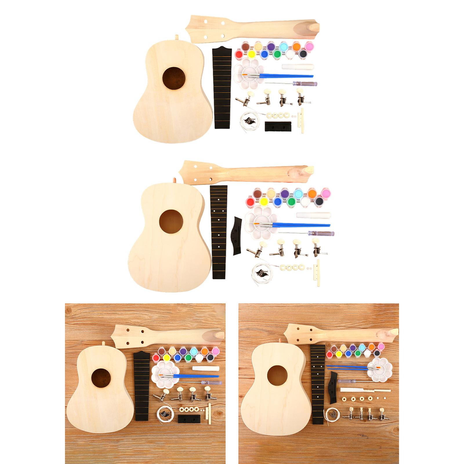 Ukulele DIY Kits Handwork Craf - Ukulele Beginner Kit recension och pris