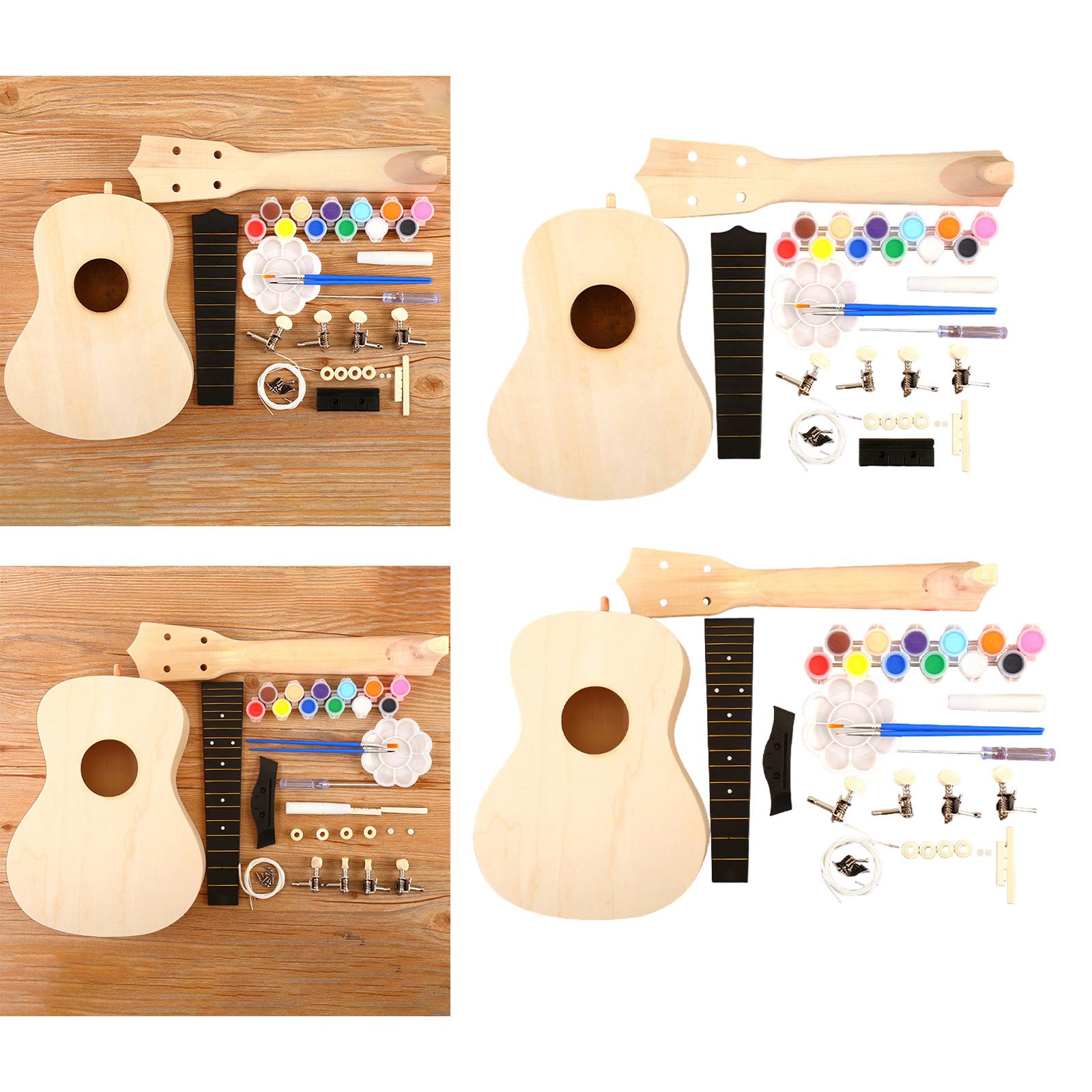 Ukulele DIY Kits Handwork Craf - Ukulele Beginner Kit recension och pris