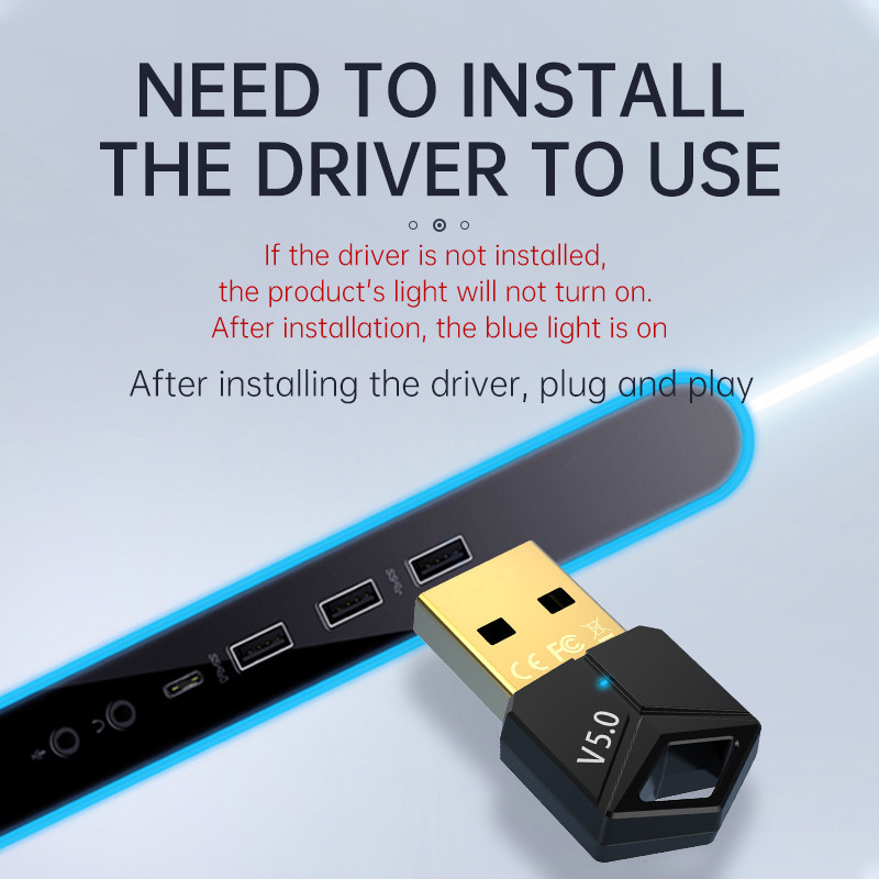 USB Bluetooth Adapter 5.0 Audi - Audio Music File recension och pris