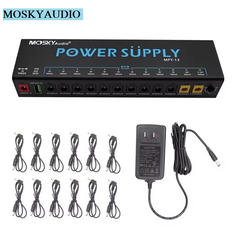 MOSKY MPT-12 Guitar Effect Ped - Looper Pedal Guitar recension och pris