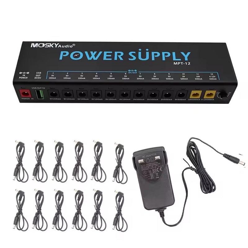 MOSKY MPT-12 Guitar Effect Ped - Looper Pedal Guitar recension och pris