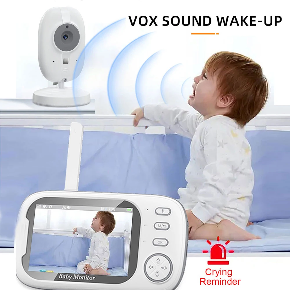 Baby Monitoring Camera 3.5 Inc - Audio Detect Music recension och pris
