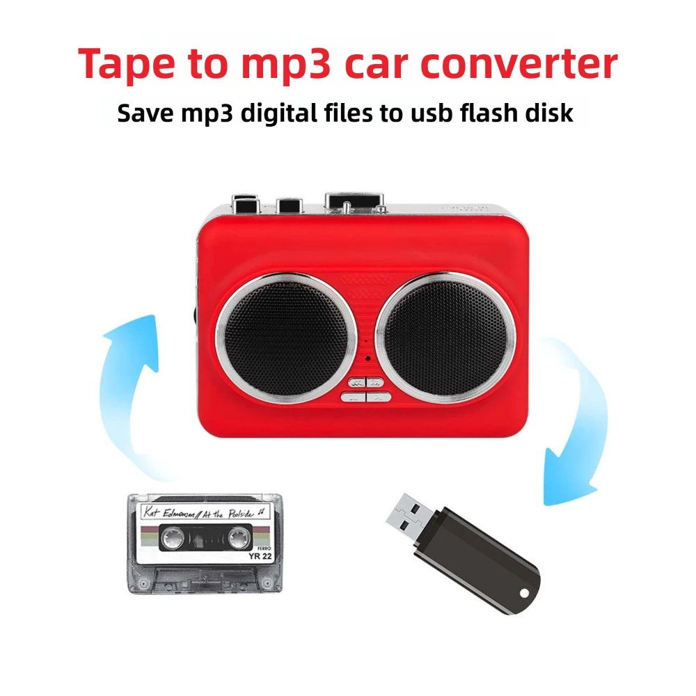 USB Cassette Player Music Audi - Audio Music Converter To Mp3 recension och pris