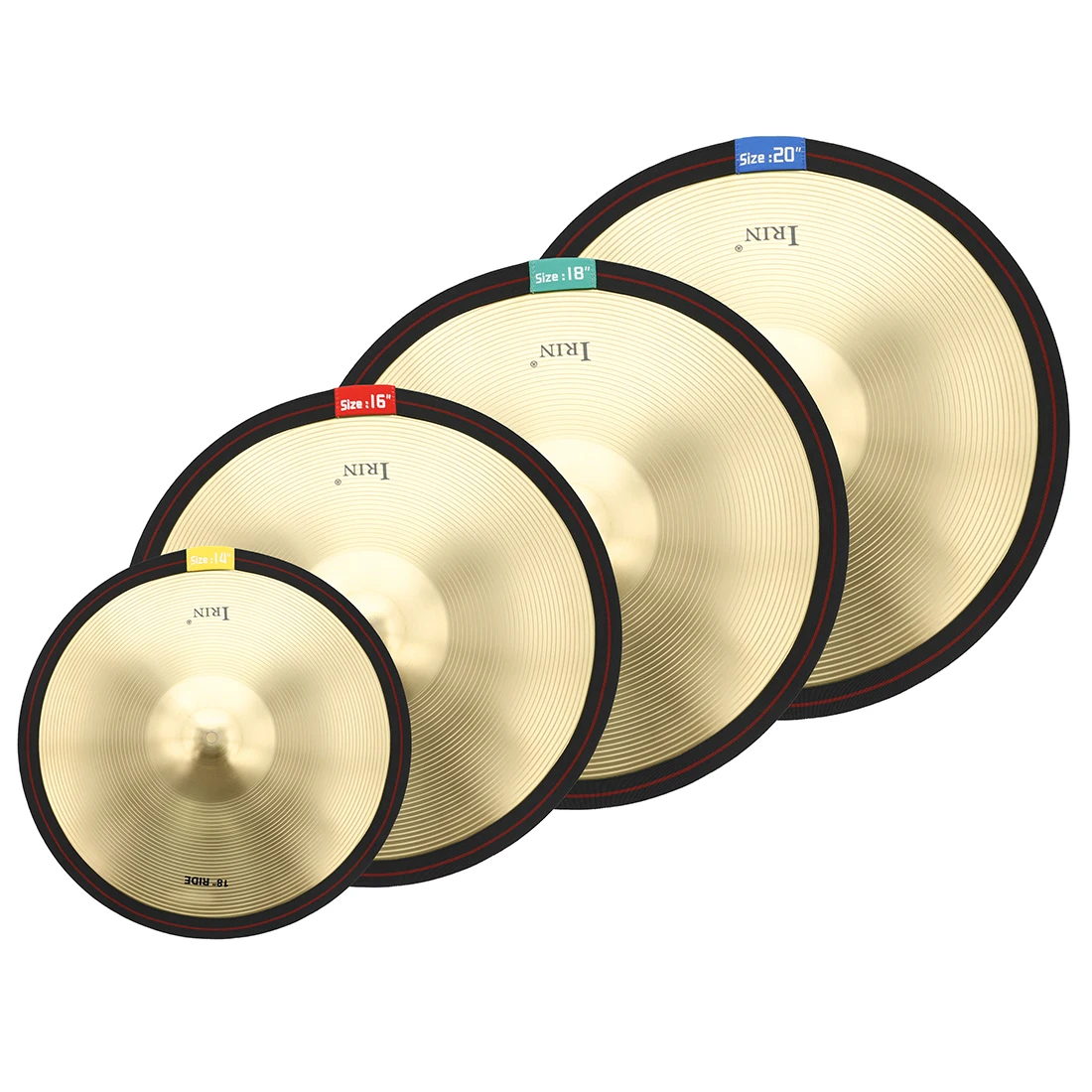 4Pcs/Set Drum Practice Cymbal  - Drum Practice Pad recension och pris