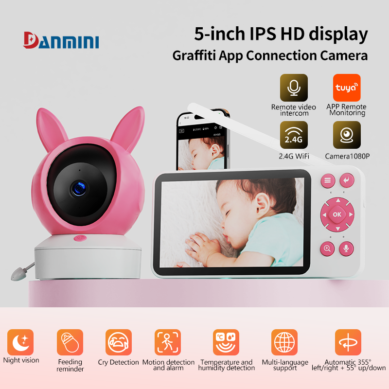 Danmini Smart Baby Monitor Tuy - Audio Detect Music recension och pris
