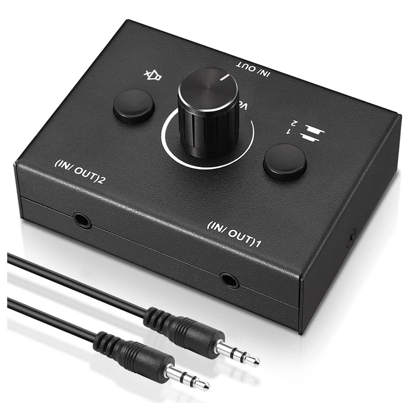 3.5mm Audio Switcher, 2 Input  - Audio & Music Xbox recension och pris