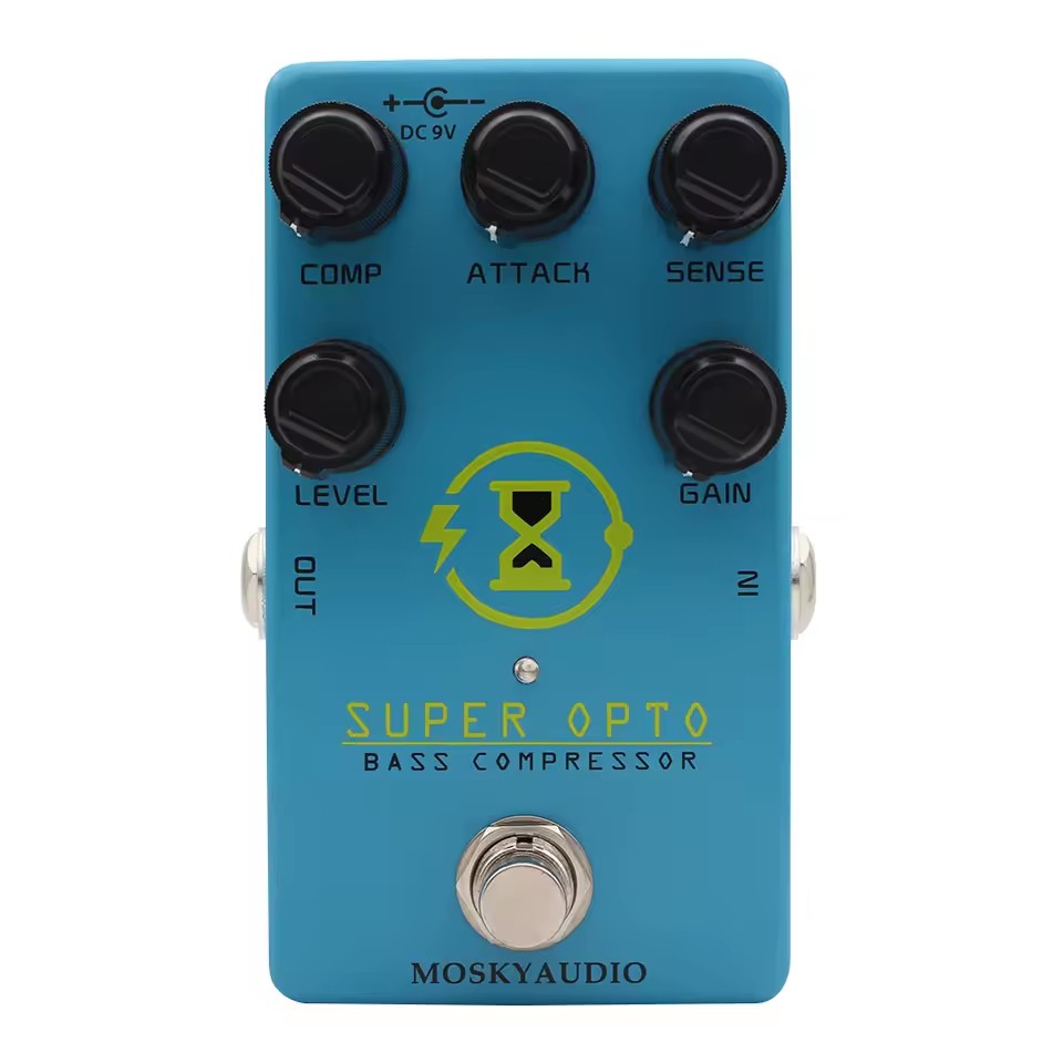 Mosky Super OPTO Bass Optical  - Looper Pedal Guitar recension och pris