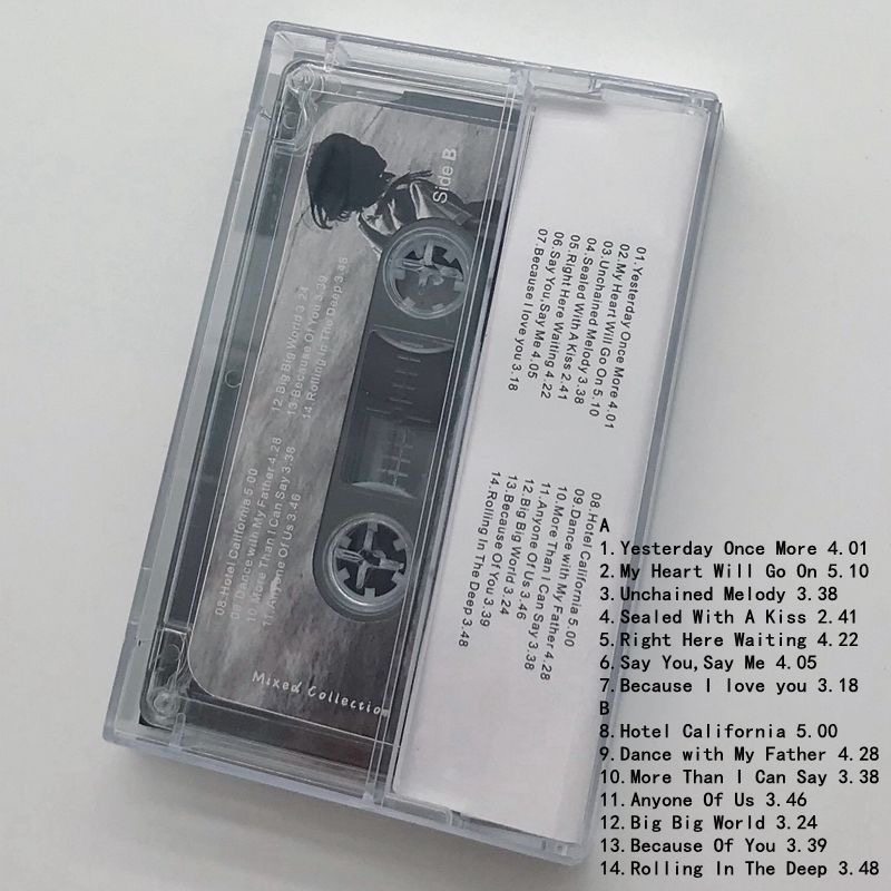 Cassette Tape Classic Nostalgi - Audio Music Songs recension och pris