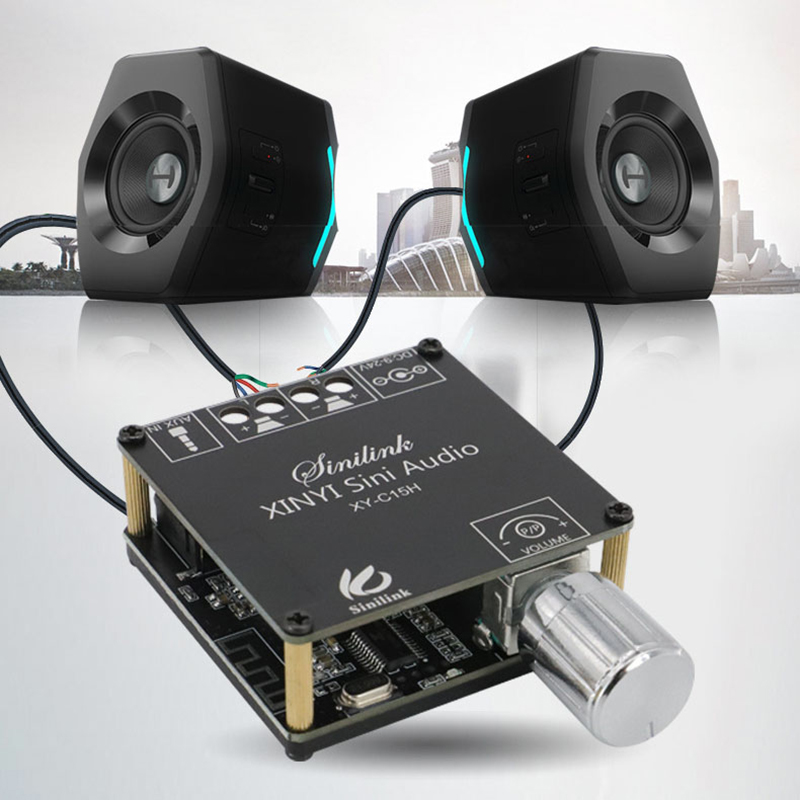 2*20W Bluetooth 5.0 Power Ampl - Audio Music Player App recension och pris