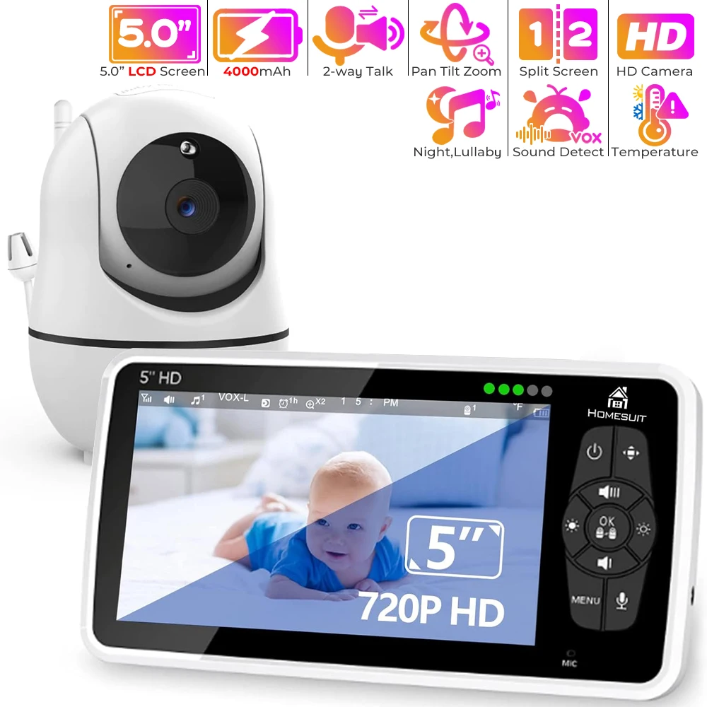 Video Baby Monitor with Digita - Audio Detect Music recension och pris