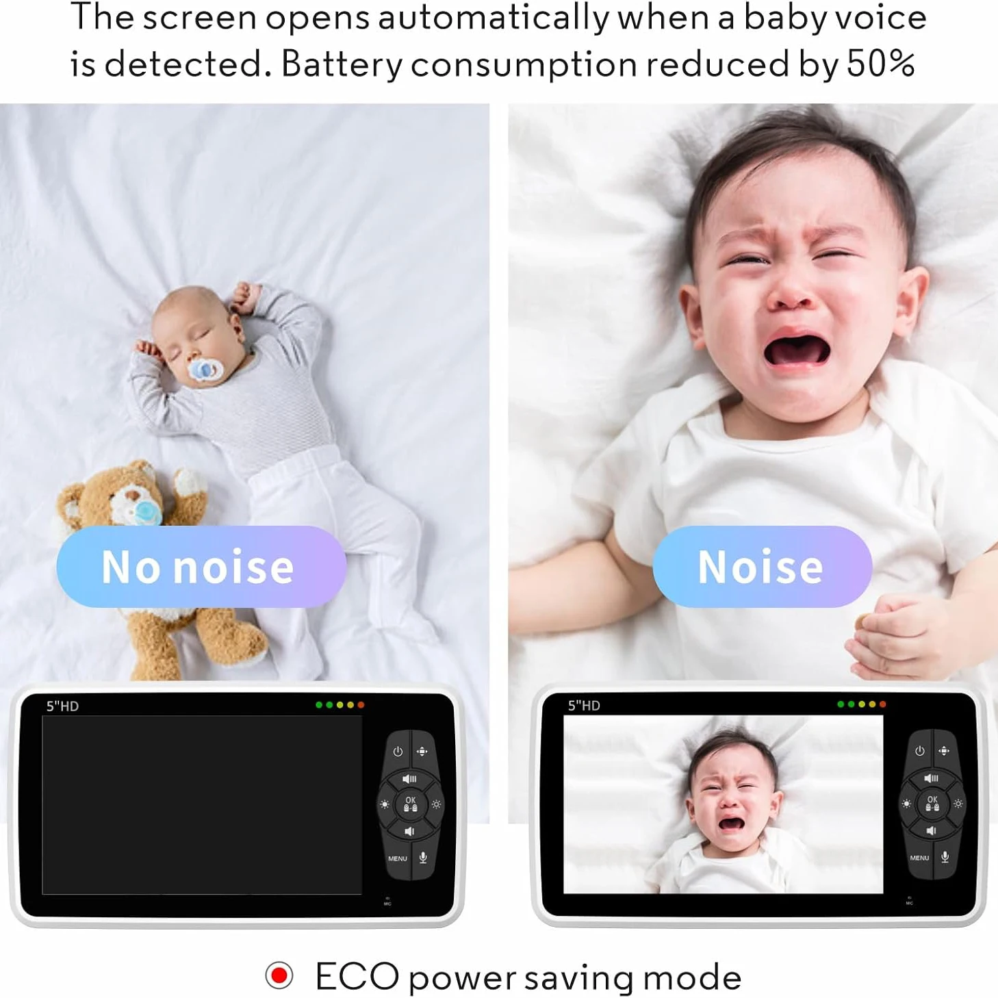 Video Baby Monitor with Digita - Audio Detect Music recension och pris