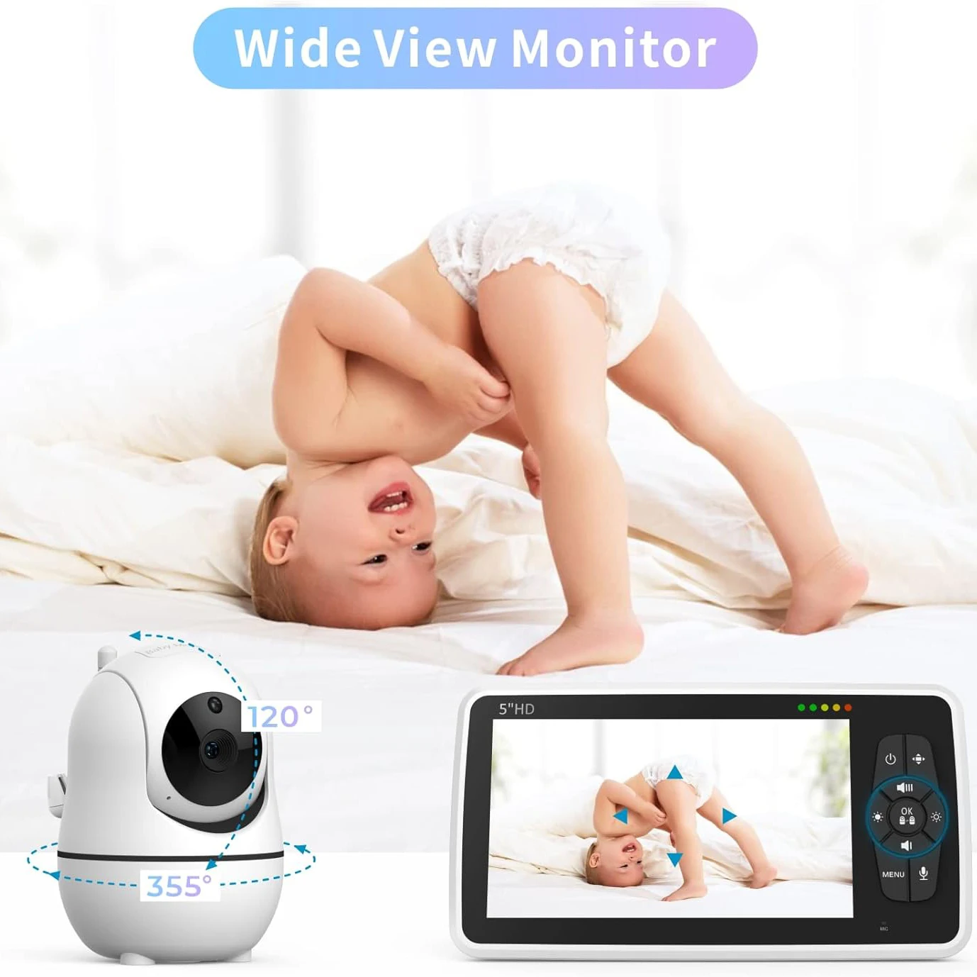 Video Baby Monitor with Digita - Audio Detect Music recension och pris