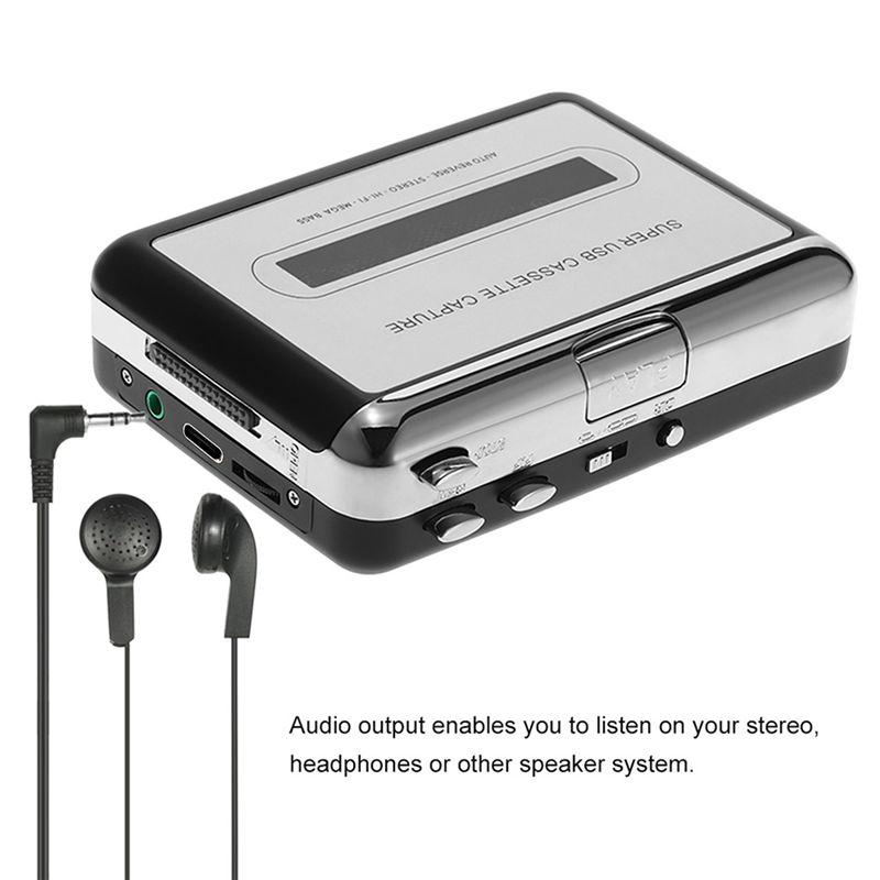 M52K-USB Cassette Tape Player  - Audio Music File recension och pris