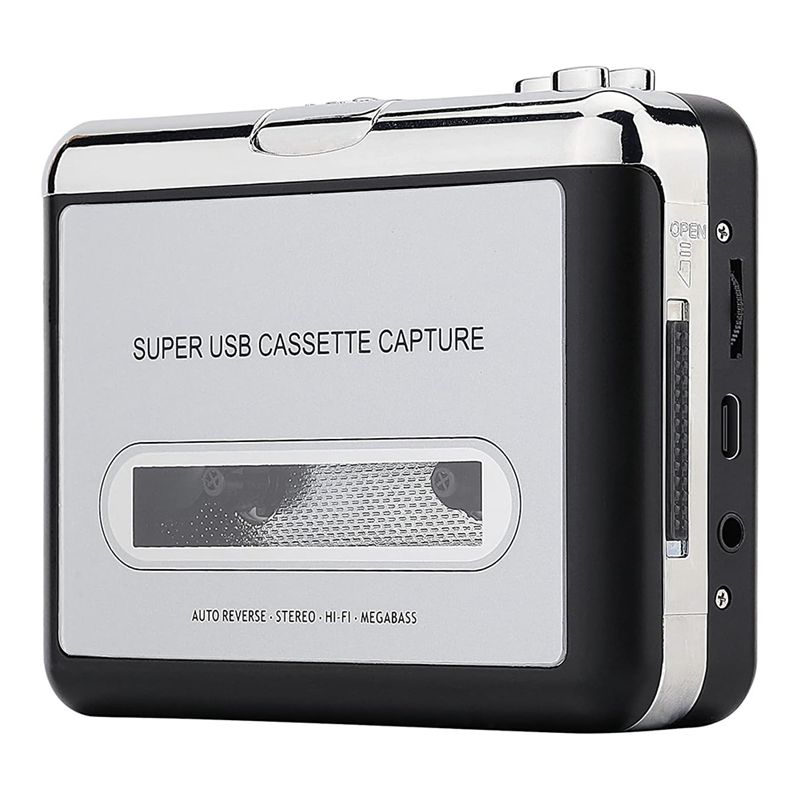 B27B USB Cassette Tape To MP3  - Audio Music Converter To Mp3 recension och pris