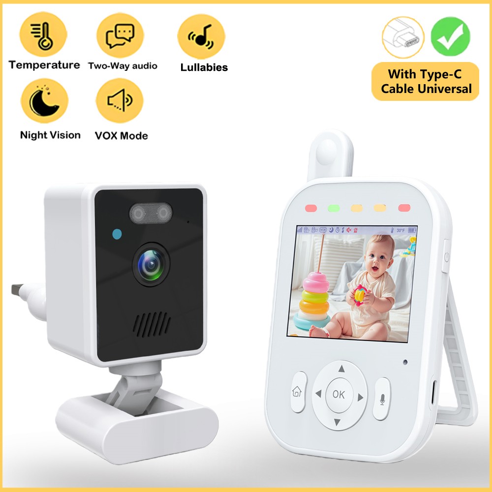 Baby Monitor Wireless Indoor 2 - Audio Detect Music recension och pris