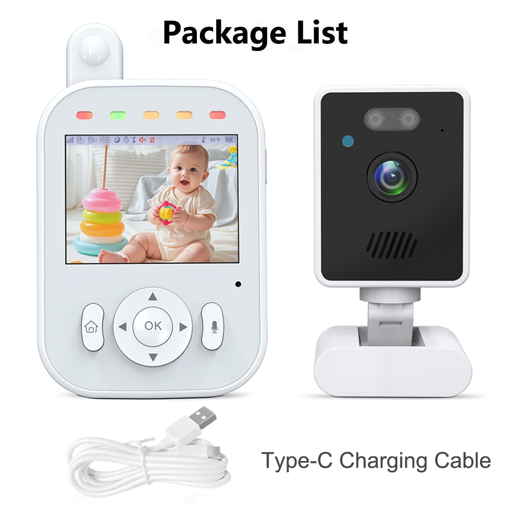 Baby Monitor Wireless Indoor 2 - Audio Detect Music recension och pris
