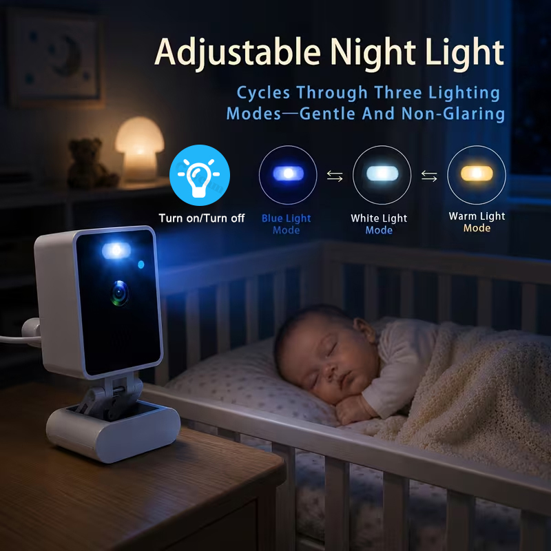 Baby Monitor Wireless Indoor 2 - Audio Detect Music recension och pris