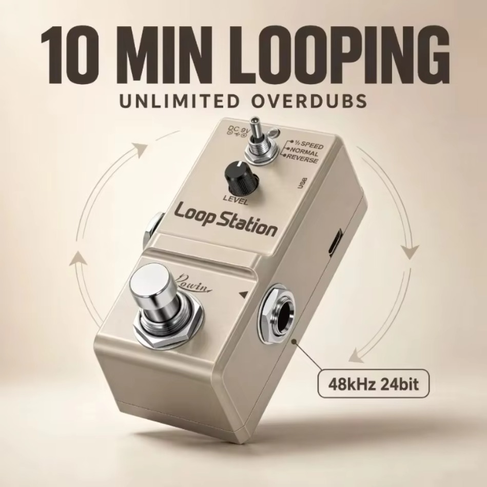 10 Minute Guitar Looper Pedal  - Looper Pedal Guitar recension och pris