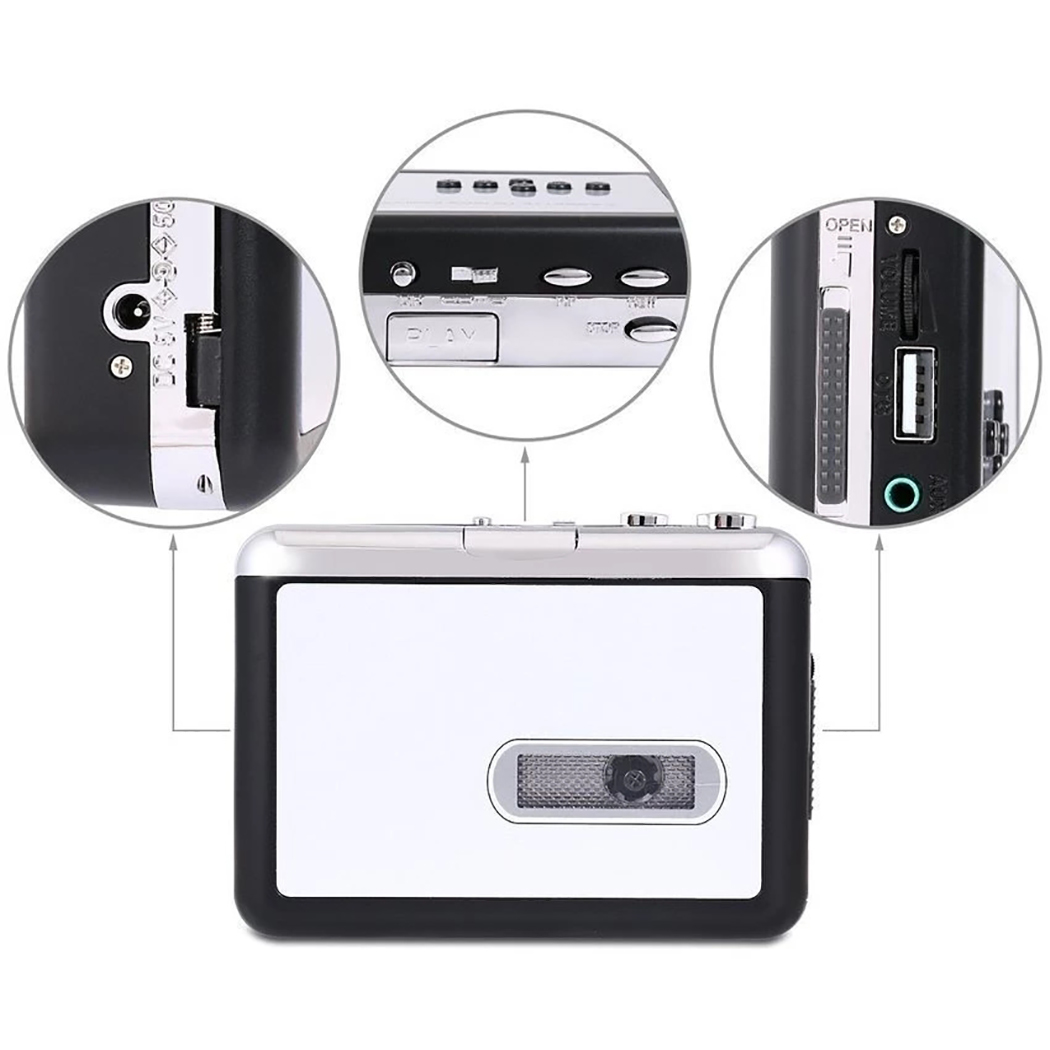 Ezcap 231 USB Cassette Tape Mu - Audio Music File recension och pris
