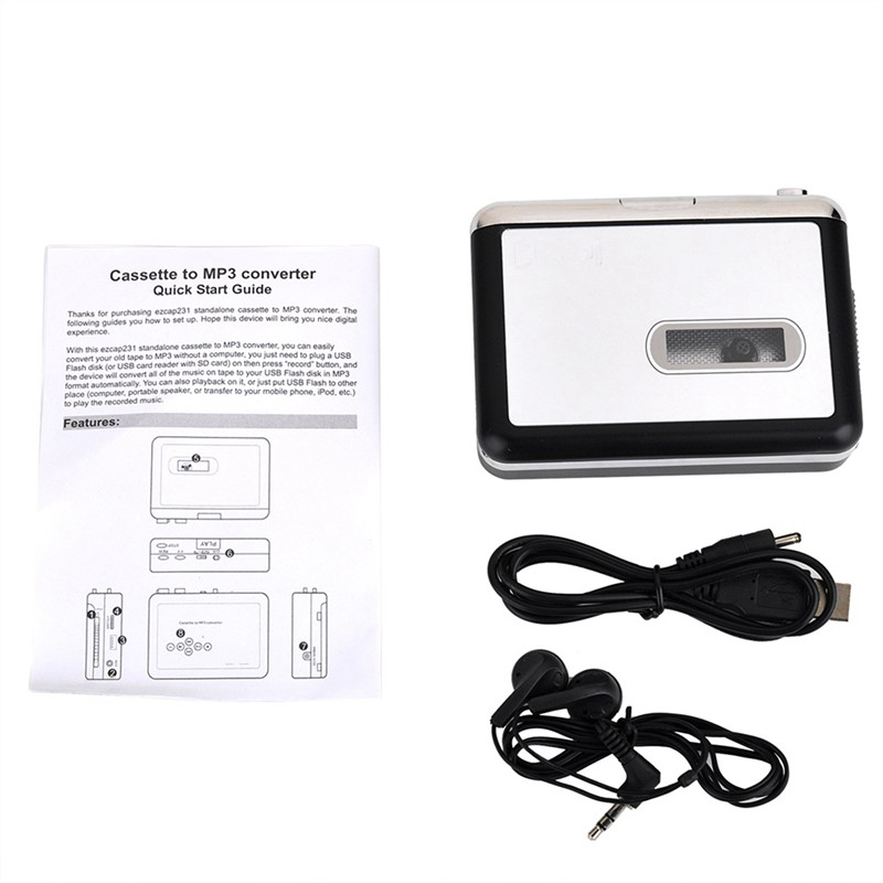 Ezcap 231 USB Cassette Tape Mu - Audio Music File recension och pris