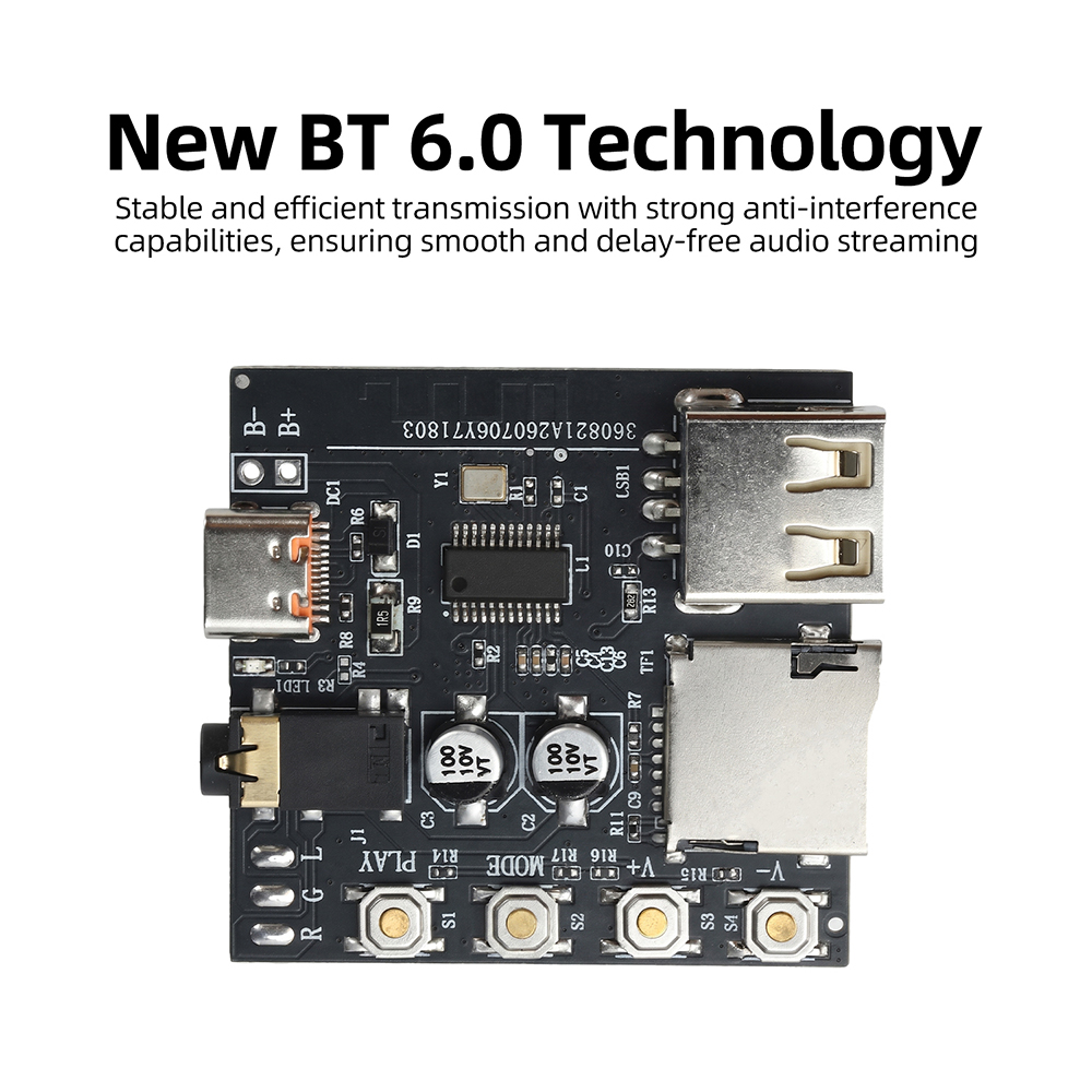 Bluetooth 6.0 Audio Decoding B - Audio Music Player Online recension och pris