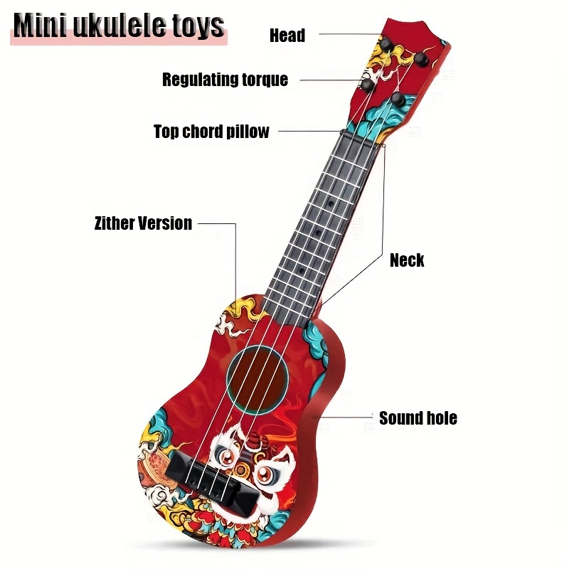 17.5 Inch Mini Ukulele, Chines - Ukulele Beginner Kit recension och pris