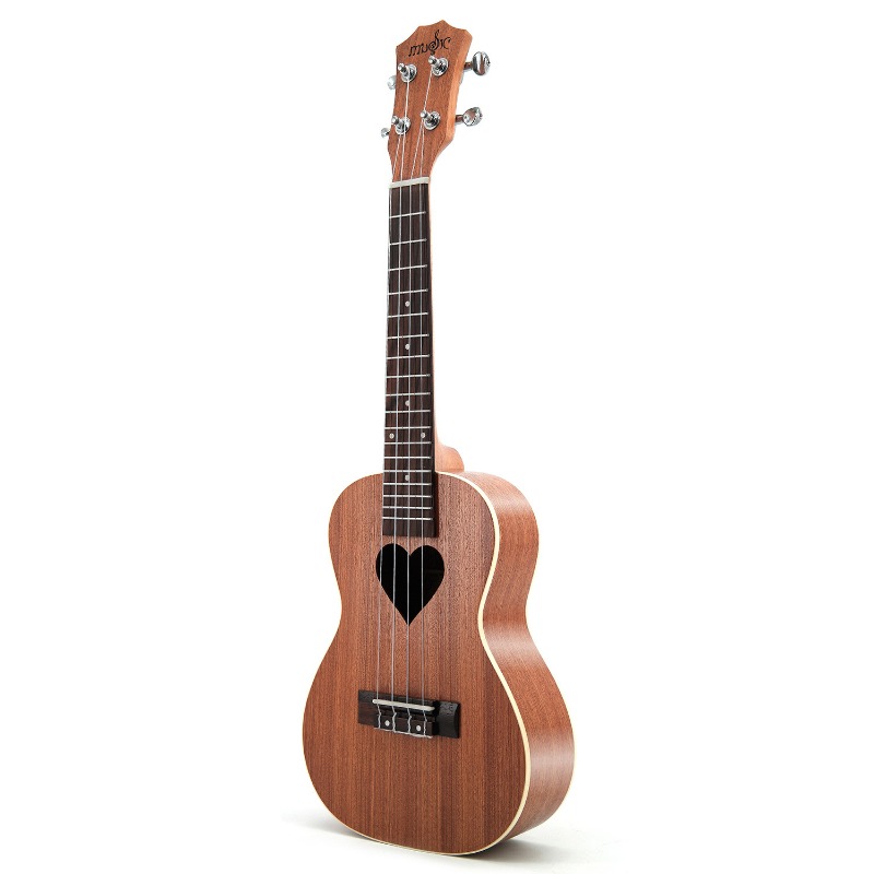 23 Inch Concert Sapele Heart P - Ukulele Beginner Kit recension och pris