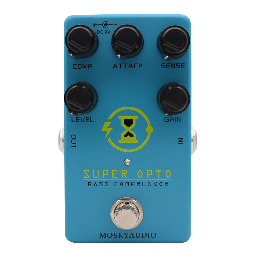 Mosky Super OPTO Bass Optical  - Looper Pedal Guitar recension och pris