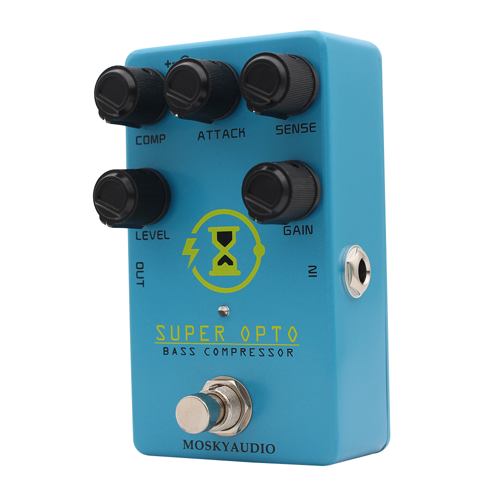 Mosky Super OPTO Bass Optical  - Looper Pedal Guitar recension och pris